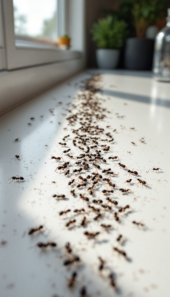Ant extermination service in King County including Seattle, Bellevue, Renton and Kent targeting carpenter ants, sugar ants, and moisture ants